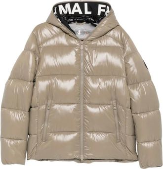 Save The Duck Edgard Jacket - Heren - Jassen - Beige - Maat: L Leer