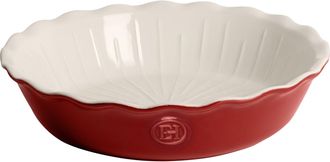 Emile Henry Modern Classics 9-Inch Ribbed Pie Dish