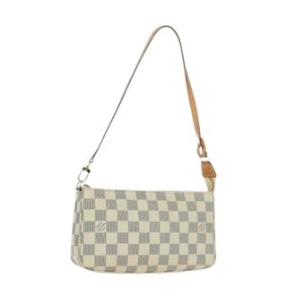 Louis Vuitton Pre-owned Shoulder Bags, female, White, Size: ONE SIZE Pre-owned Accessory Pouch