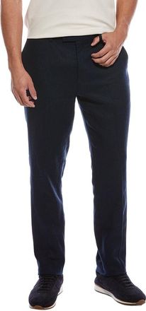 Reiss Grey Linen Formal Trouser