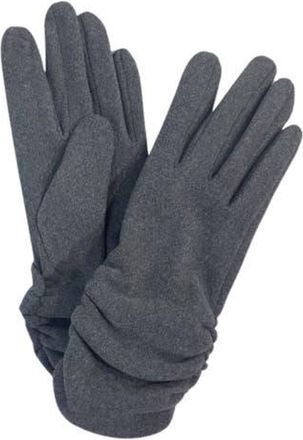 MARCUS ADLER Ruched Jersey Touchscreen Gloves in Grey at Nordstrom Rack