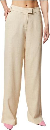 Silvian Heach Donna, Pantaloni, Beige, L, new