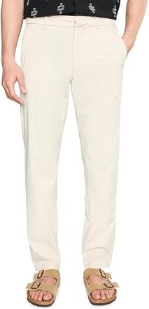 Liverpool L.A. Pull-on Chino Pants Mens Casual Pants Parchment : 30 32, Cotton/Elastane