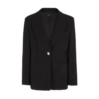 ARMANI EXCHANGE - 【美品】AX アルマーニエクスチェンジ　レディース　ブレザー　ネイビー ARMANI EXCHANGE - 【美品】AX アルマーニエクスチェンジ