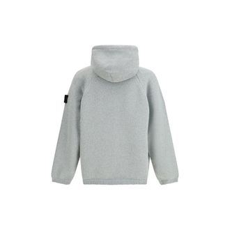Stone Island Mens Gray Polyester Sweatshirt Clothing