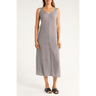 Eileen Fisher V-Neck Dress in Nimbus at Nordstrom Rack, Size Medium