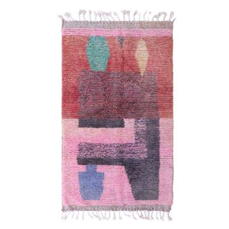 AFK Living Alfombra bereber marroqu&iacute; de pura lana 115 x 187 cm