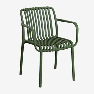 Sklum Sklum - Pack De 4 Sillas De Comedor Con Reposabrazos En Polipropileno Wendell