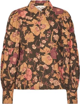 By Ti Mo Corduroy Baby Blouse - Dames - Overhemden - Bruin - L - Katoen - Overhemden