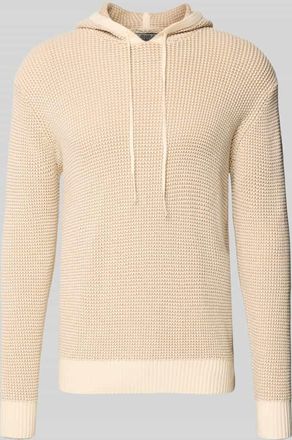 Guess Slim Fit Hoodie mit Viskose-Anteil Modell Kem in Beige, Gr&ouml;&szlig;e XXL