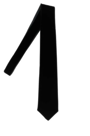 Giorgio Armani Mens Tie Nero Cravatte E Papillon Ties