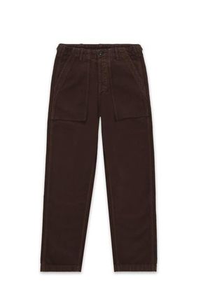 Fortela Wnewfatigue Moleskin Fatigue Trousers in Dark Brown at Nordstrom, Size 29 32 Eu
