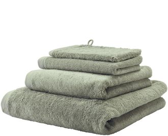 Aquanova Jacquard gewebtes Design Handtuch London Thyme - in verschiedenen Gr&ouml;ssen