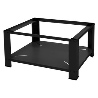 ML Design Ml-design - Base Para Lavadora Con Estante 63 X 54 Cm De Acero Negro Capacidad Hasta 150 Kg Bastidor Estable Para Secadora Pedestal 32 Cm De Altura So