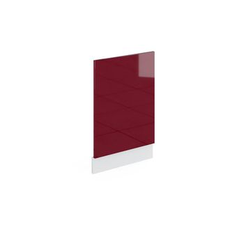 Vicco Panel Frontal R-line, Rojo, 45 Cm Sin Encimera