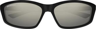 Balenciaga Sunglasses, unisex, Black, Size: 60 MM Cat-eye Sunglasses