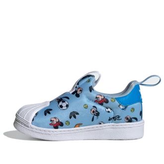 adidas (TD) adidas Originals X Disney Mickey Superstar 360 Clear Sky White IF3551