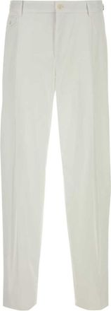 Dolce & Gabbana White Tailored Trousers