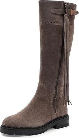 Gentle Souls Wheron Womens Boots Grey Suede : 8.5 M
