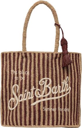 MC2 Saint Barth Vanity Tote Bag - Dames - Shoppers - Bruin - ONE Size - Tassen