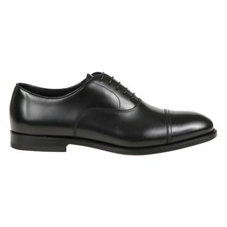 Doucal's Oxford Veterschoenen - Heren - Nette schoenen - Zwart - 40 1/2 EU - Schoenen