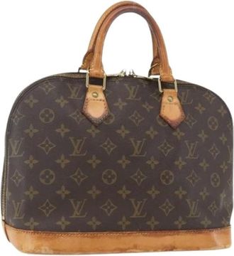 Louis Vuitton Pre-owned Handbags, female, Brown, Size: ONE SIZE Pre-owned Canvas Handbag