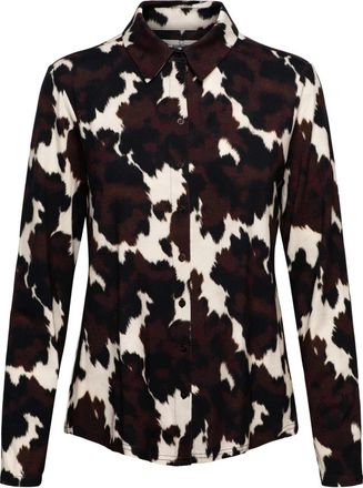&Co Woman Lotte Blouse - Dames - Overhemden - Veelkleurig - XL - Overhemden