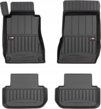 OEM Alfombrillas De Goma Y Limpiaparabrisas Mercedes Clk C209 2002-2009 Canales 3d