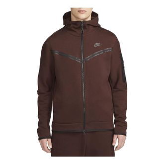 Nike Sportswear Tech Fleece Full-Zip Hoodie Earth Black CU4489-227