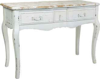 Wanderlust Deco Wanderlust Deco - Recibidor De Madera Lacado Blanco 115x50x80