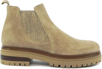 &Egrave; Mia Chelsea Boots - Dames - Chelseaboots - Beige - 39 EU - Schoenen