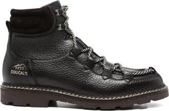 Doucal's Lace-up Leather Boots