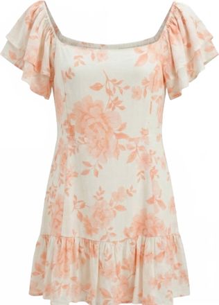 Saltwater Luxe Womens Mini Dress In Camella