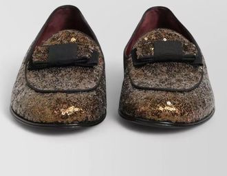 Dolce & Gabbana sequined loafers