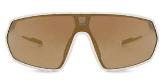Adidas Sport Sp0089 PRFM Shield 24G Mens Sunglasses White Size 144