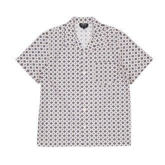 A.P.C. Pattern-Printed Short-Sleeved Shirt, Size Small