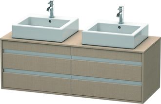 Duravit Mueble Bajo Lavabo Ketho 550x1400x496mm Lino
