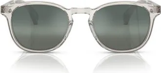 Oliver Peoples 53mm Finley Esq. Sun Phantos Sunglasses in Black Diamond /Steal Gradient at Nordstrom