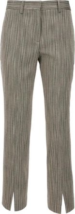 Paul Smith Straight Broeken - Dames - Straight fit broeken - Grijs - XS - Broeken