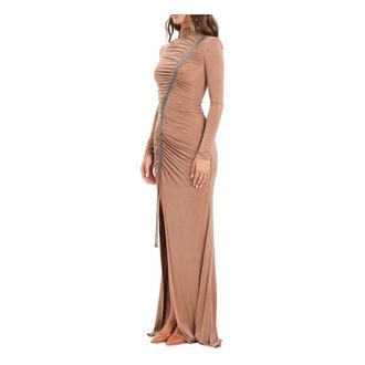 Elisabetta Franchi Mujer, Vestidos, Marr&oacute;n, Talla: L