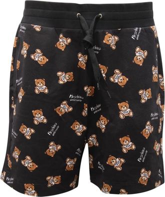 Moschino Bermuda Shorts - Heren - Korte Broeken - Zwart - 2XL - Katoen - Korte Broeken