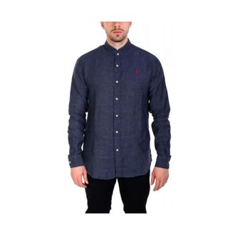 U.S.Polo Association Hombre, Camisas, Azul, Talla: L