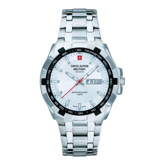 Swiss Alpine Military Star Fighter 41 mm - Heren - Accessoires - Grijs - Maat: ONE Size