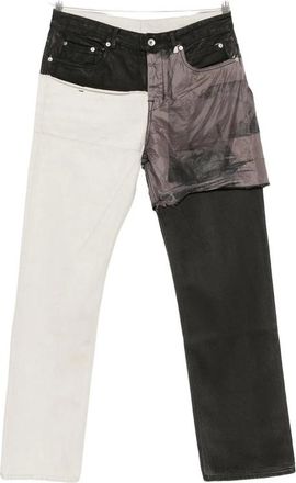 Rick Owens Patchwork Denim Jeans