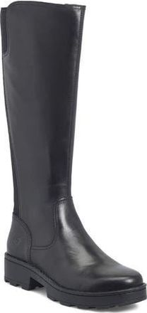 B&oslash;rn Cascade Knee High Boot in Black Leather/Combo at Nordstrom Rack, Size 6.5