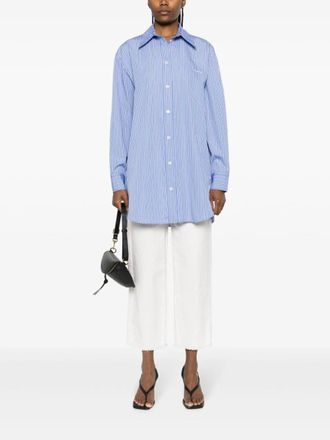 Isabel Marant Geborduurde Poplin Cylvany Shirt