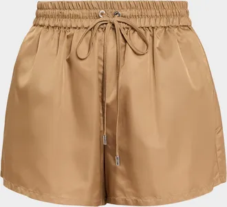Cinq &agrave; Sept Kendra Nylon Drawstring Shorts