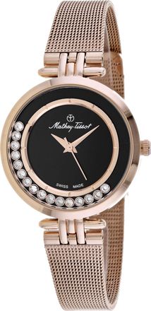 Mathey-Tissot Womens Fleury XVI Black Dial Watch