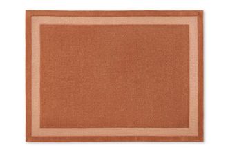 Castlery Tan France Isha Area Rug by Castlery, Rust, 9 x 12