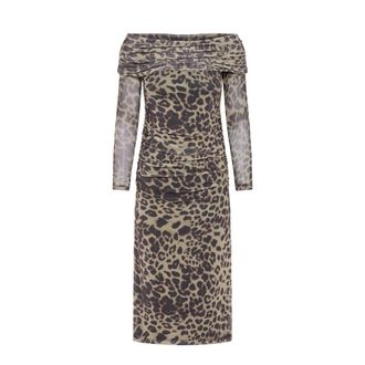 Ichi Ichi, Dames, Jurken, Veelkleurig, Maat: 2XL